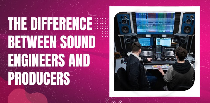 What is the difference between sound engineers and producers? 